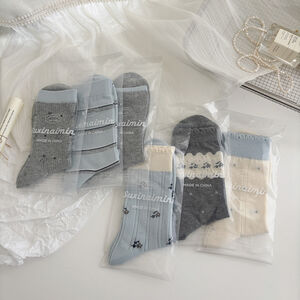 High Bounce Cute Stripes Mid-Calf Socks h5 Picture3
