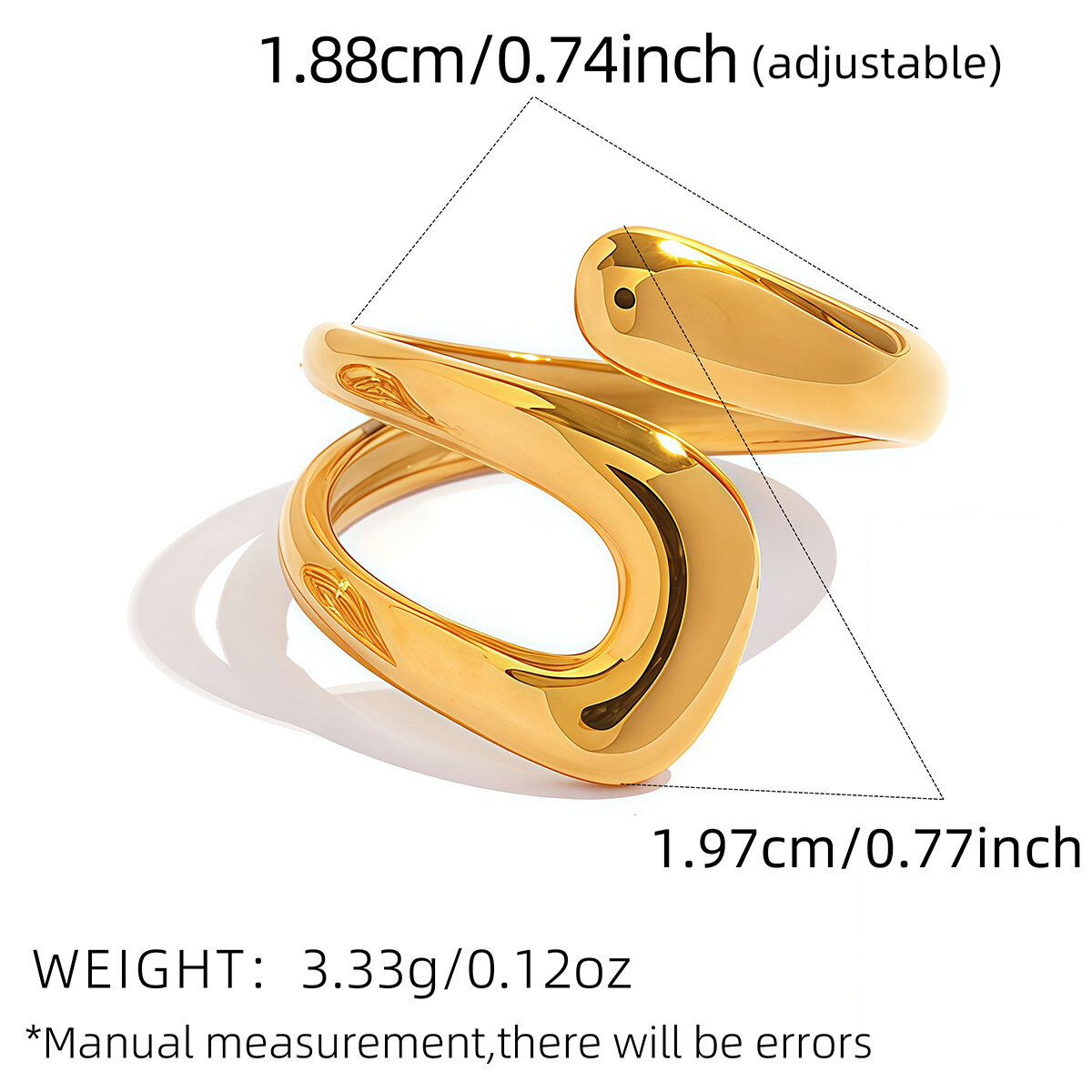 Gold Color/One Size/A2-FJZ0826-1 Picture2