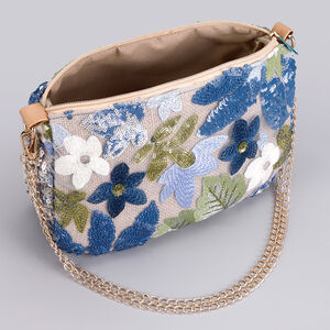 Flower luxury beaded embroidered Women's Shoulder Bags h5 Picture4