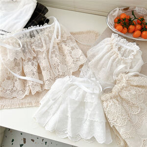 Classic Lace Flower Cotton Women's Summer Scarves h5 Picture4
