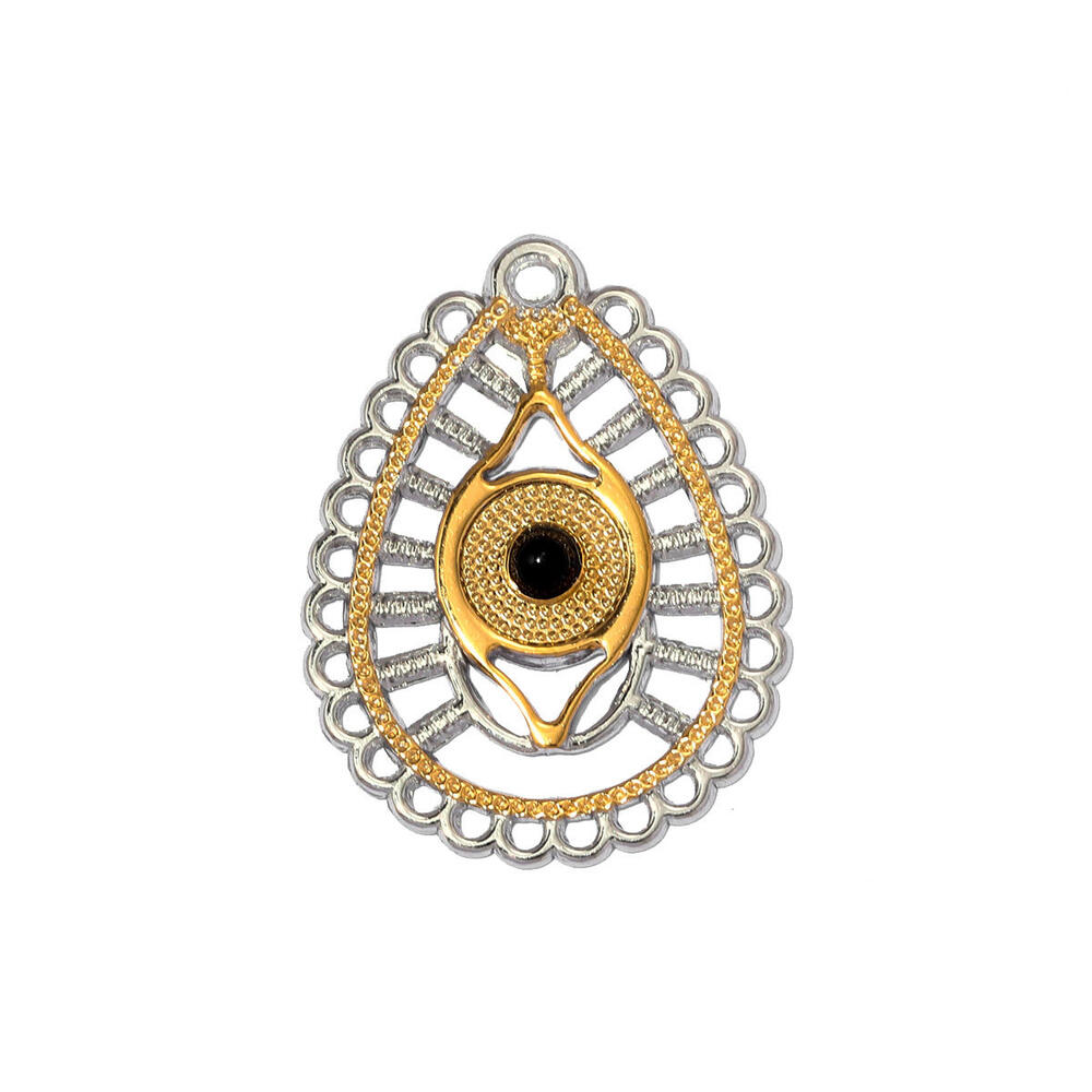Classic Series Diy Flower Heart Sun Stainless Steel Waterproof Gold Color Women's Pendants h5Picture2