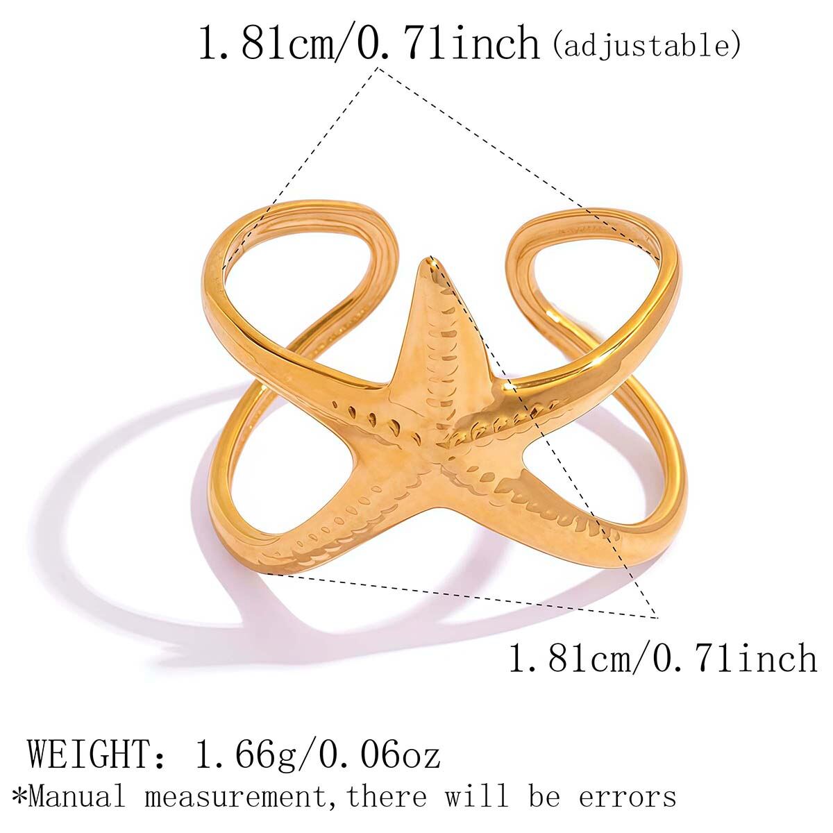 Gold Color/One Size 