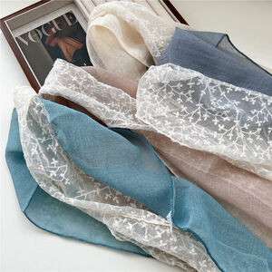 Gorgeous Hollowed-Out Cotton Women's Summer Bandana h5 Picture4