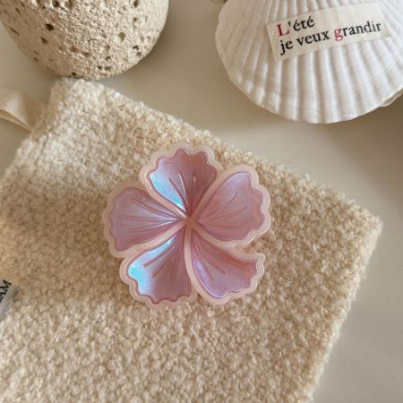Einfache Serie Urlaubsblumenstern Haarspangen aus Kunststoff für Damen