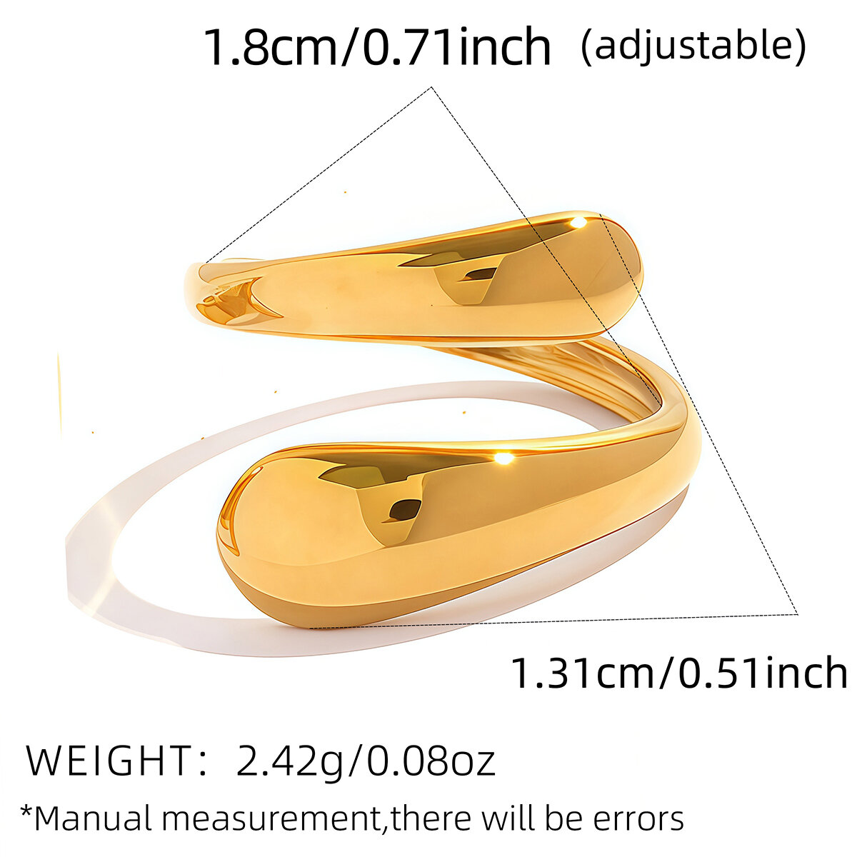 Gold Color/One Size/FA2-250412-1 Picture3
