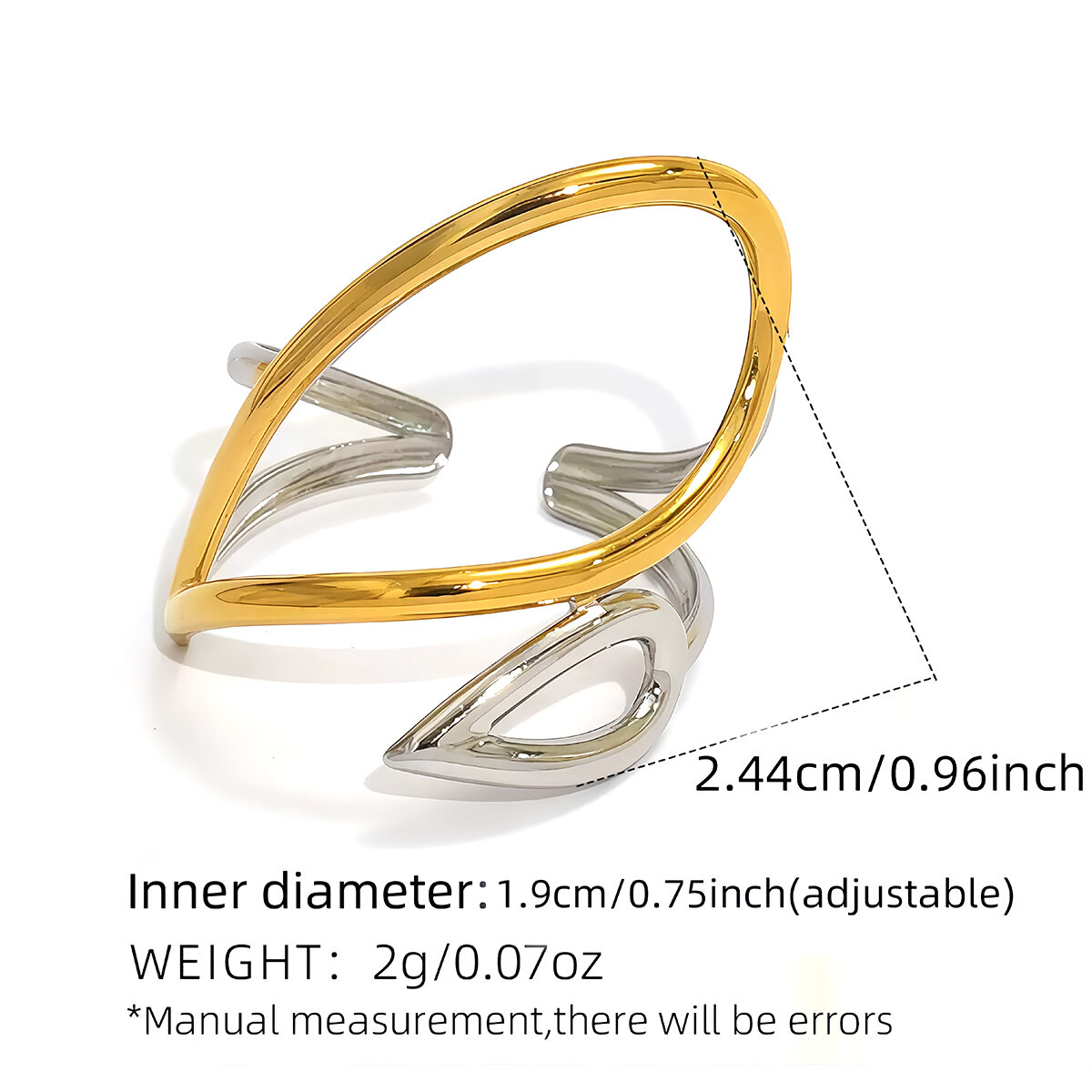 Gold And Silver Color/One Size/A9-6-250620-3 Picture3