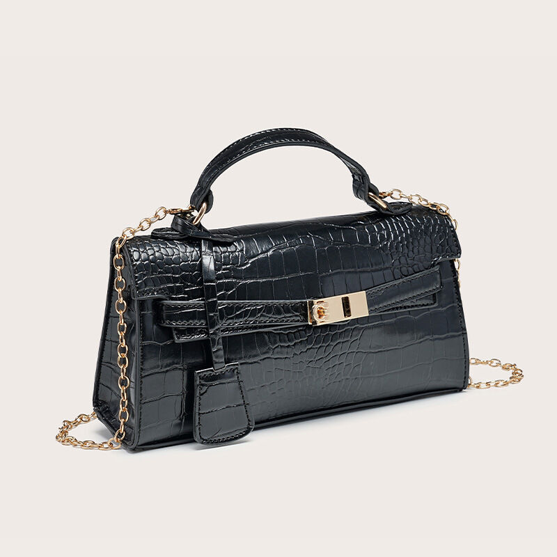 Old Money Style Solid Color Pu Women's Handbags h5 Picture2