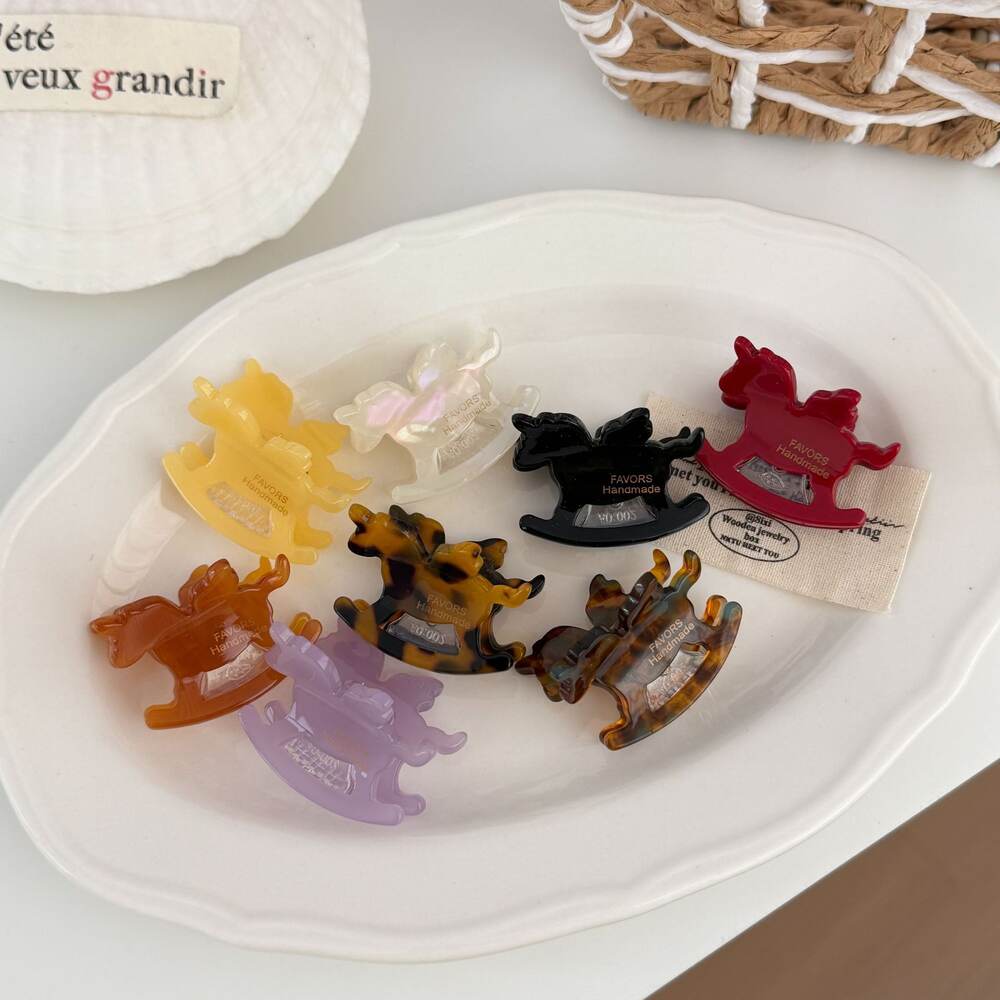 Simple Series Retro Gradient Color Imitation Acetate Sheet Women's Hair Claws h5Picture4