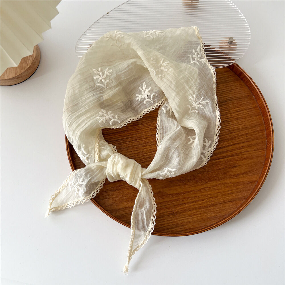 Sweet Flower Cotton Women's Summer Bandana 