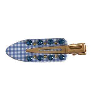 Simple Series Sweet Plaid Pvc Women's Hair Clips h5 Picture5