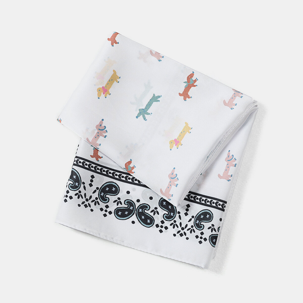 Ethnic Series Cute Animal Paisley Pattern Women's Summer Scarves h5 Picture4