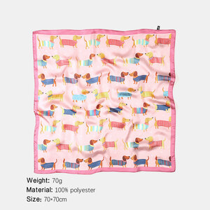 Simple Series Cute Animal Cartoon Women's Summer Scarves h5 Picture5