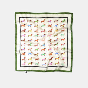 Simple Series Daily Animal Cartoon Women's Summer Scarves h5