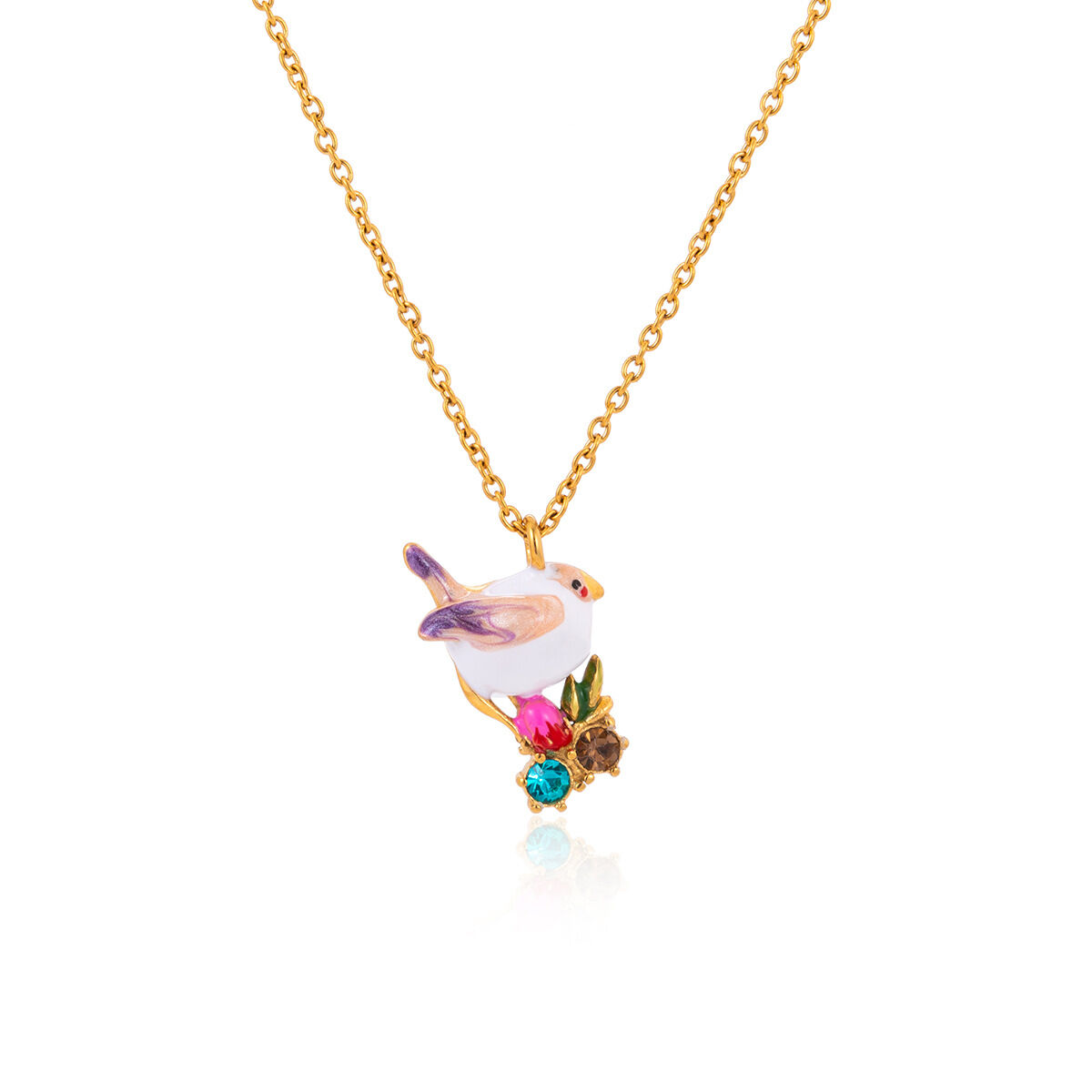 Simple Series – Niedliche Tier-Halsketten-Sets aus wasserdichtem Edelstahl in Goldfarbe für Damen h5 Bild6