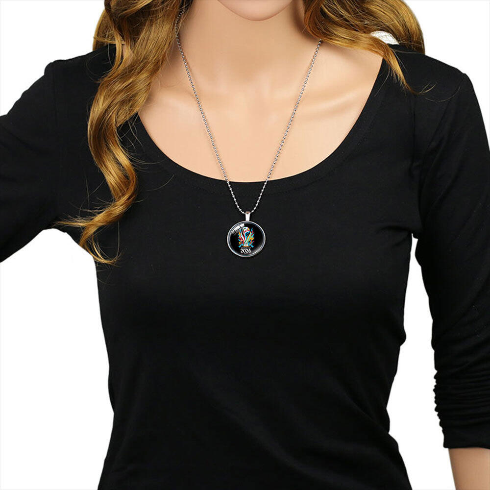 Simple Series Sports Football Alloy Unisex Pendant Necklaces h5 Picture3