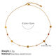 XL904RWG Zircon Necklace