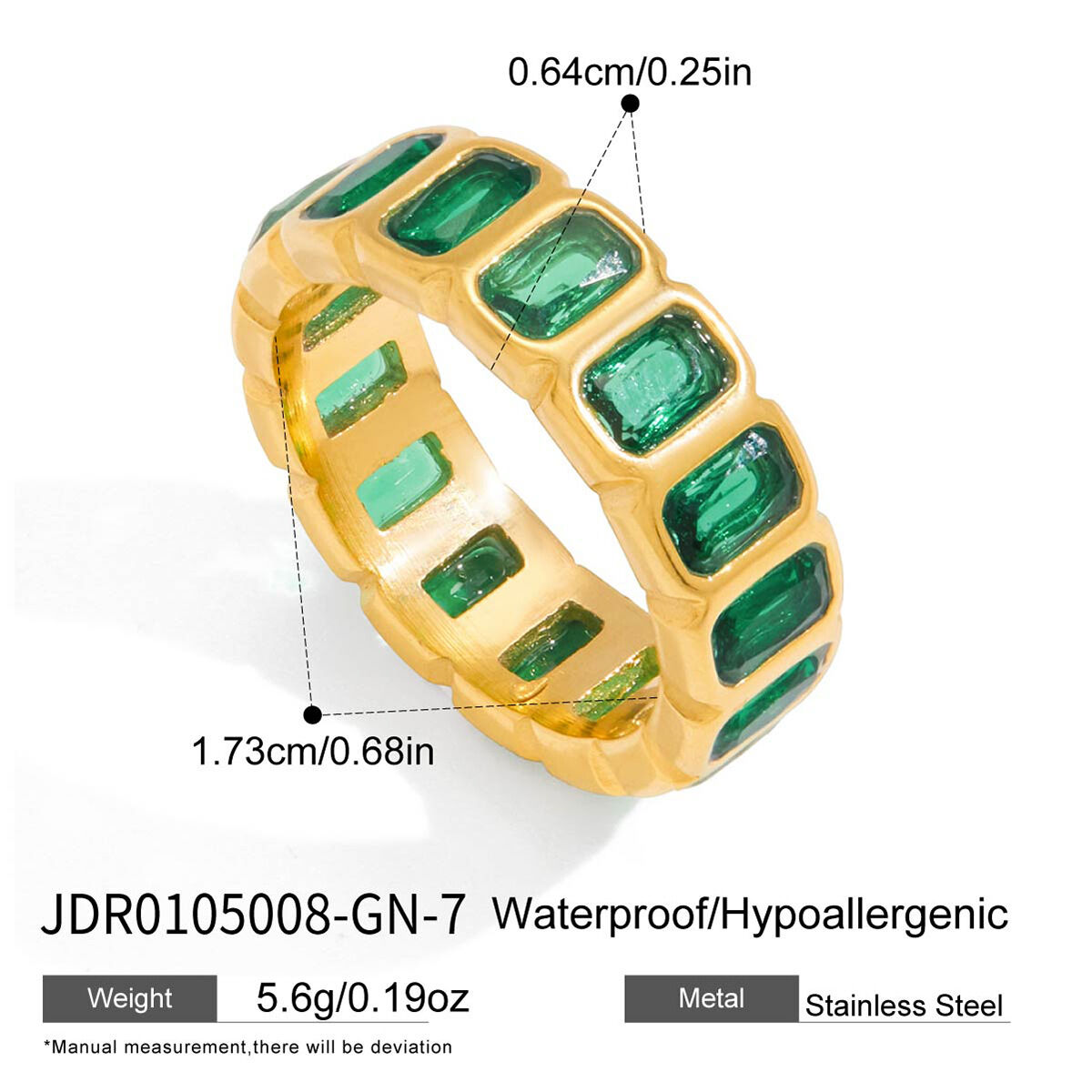 JDR0105008-GN/Size 6 Picture4
