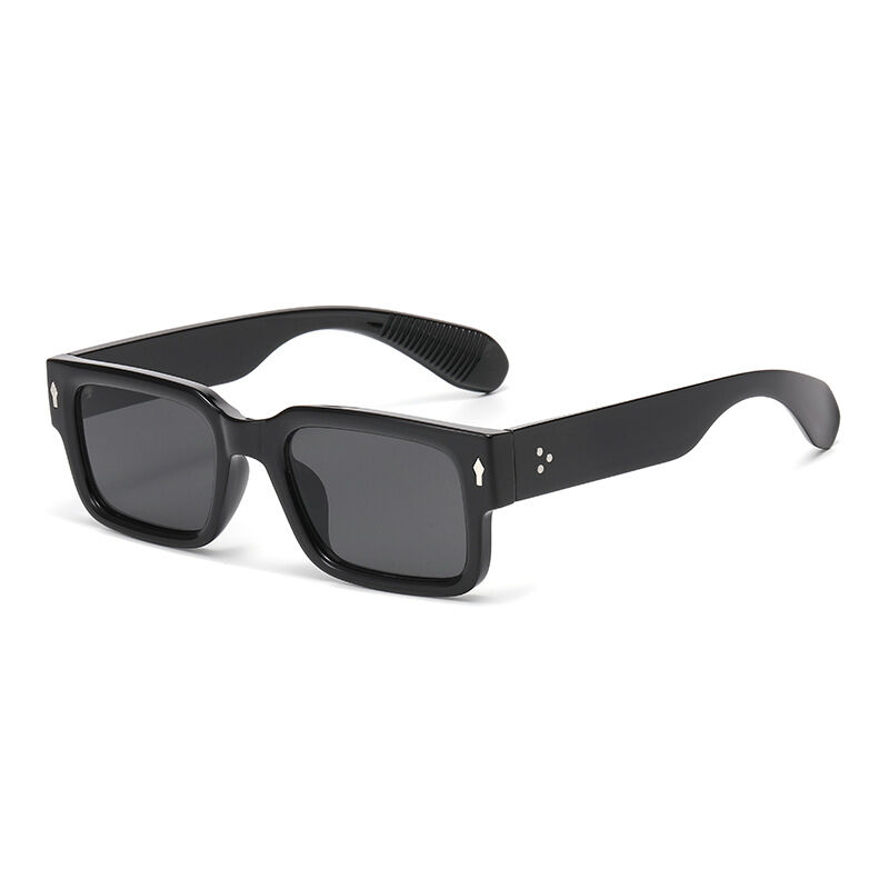 Simple Series Retro Leopard Print Mixed Color Sunglasses