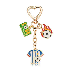 Simple Series Sports Football Alloy Keychain h5 Picture3