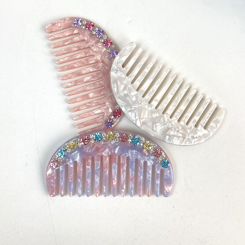 Acetic Acid Wide-tooth Portable Combs 2