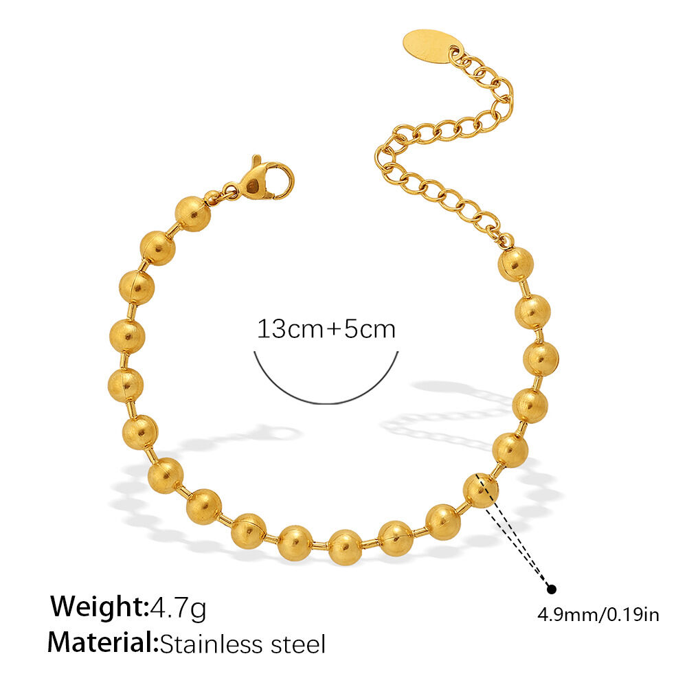 SL482G Gold Bracelet 