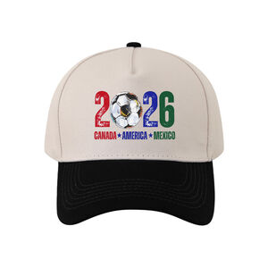 World Cup Themed Hard-brimmed Numbers Fan Cap Unisex Baseball Cap h5