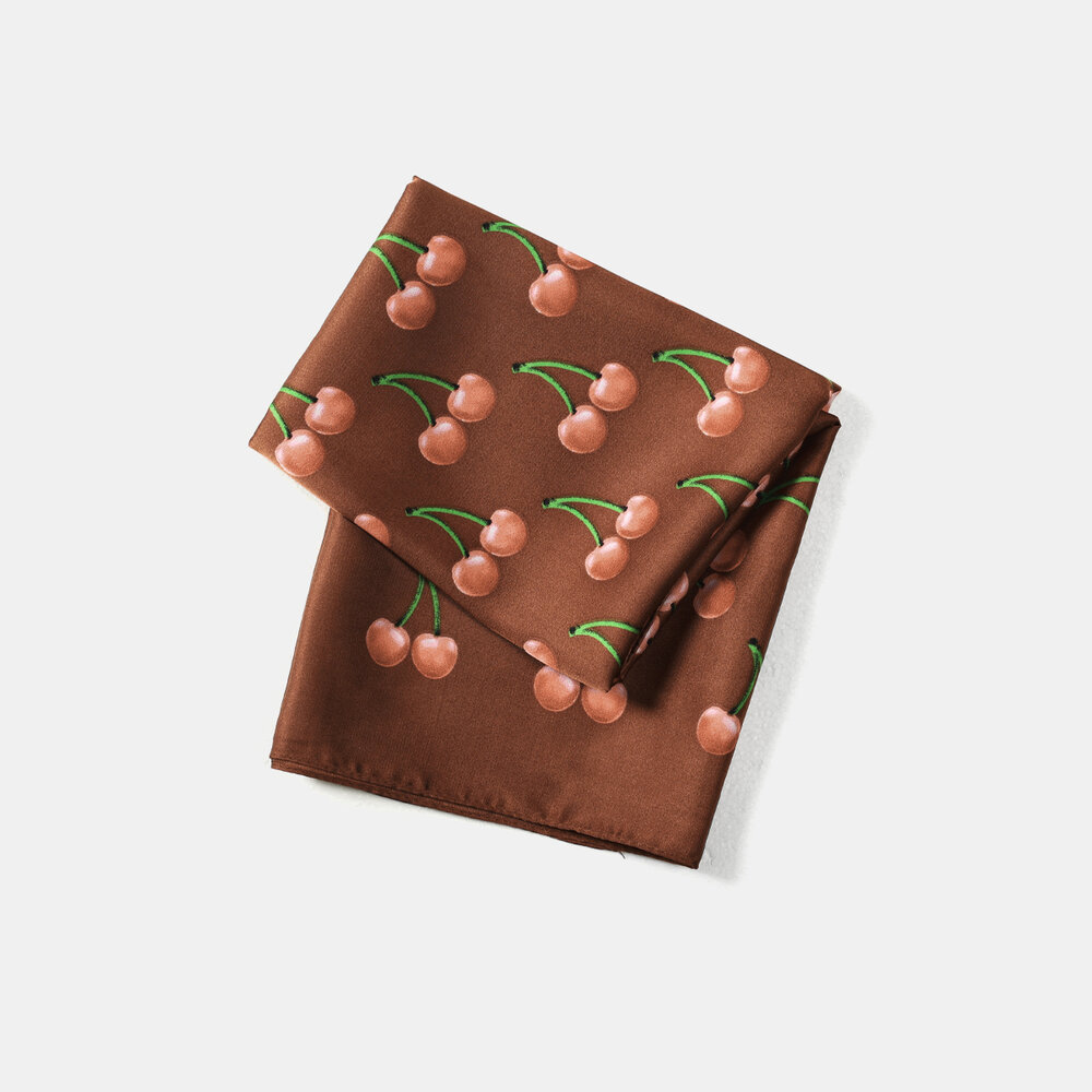 Simple Series Niedliche Kirsch-Sommerschals für Damen h5Bild5
