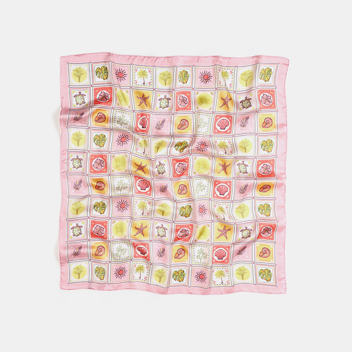 Simple Series Vacation Plant Shell Starfish Women's Summer Scarves