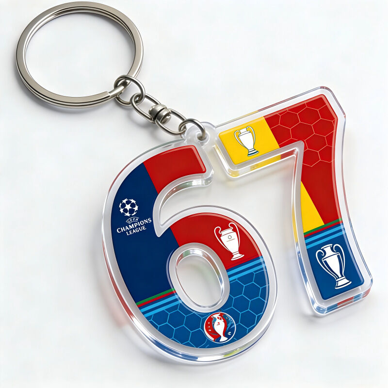 The World Cup Number Acrylic Keychain Picture2