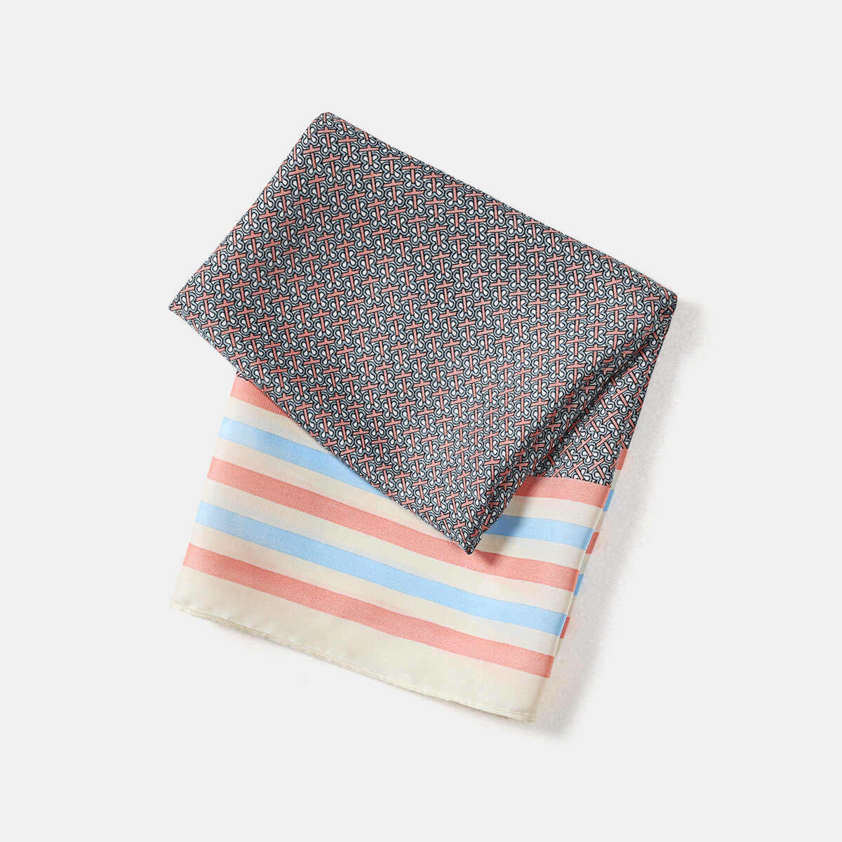 Simple Series Daily Stripe Mixed Color Women's Summer Scarves h5Picture4