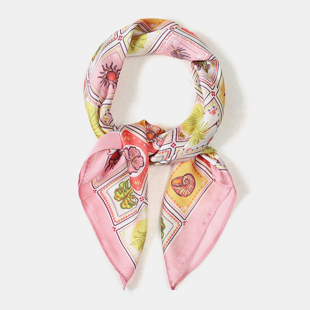 Simple Series Vacation Plant Shell Starfish Women's Summer Scarves h5Picture3