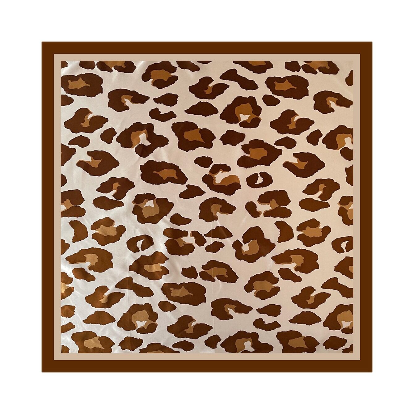 Retro Leopard Print Polyester Women's Summer Scarves Picture4