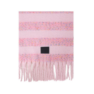 Simple Series Daily Tassel Mixed Color Gradient Color Women's Summer Scarves h5