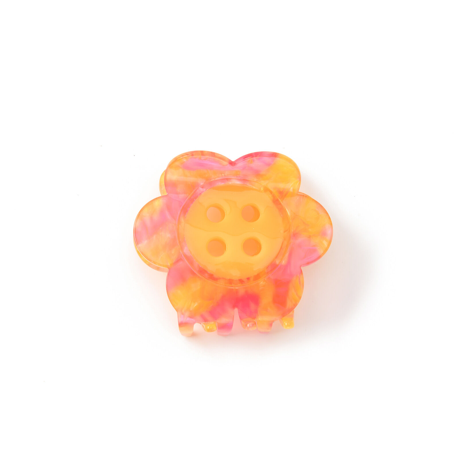 Pinces à cheveux en acétate Sweet Flower de la série Simple 