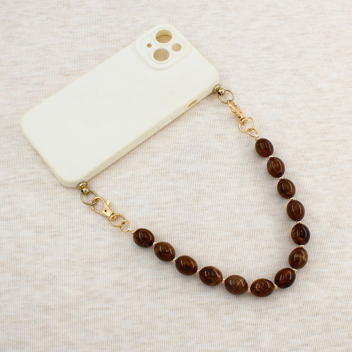 Simple Series Retro Beads Acrylic Phone Chain 2