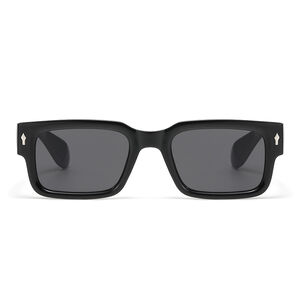 Simple Series Retro Leopard Print Mixed Color Sunglasses h5 Picture4