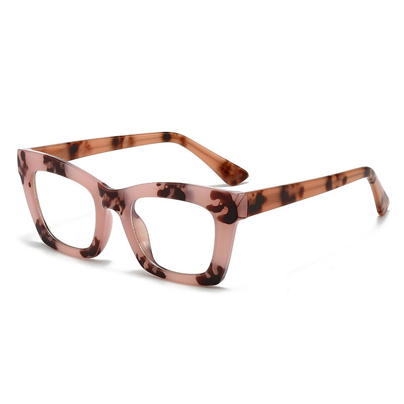 Simple Series Daily Solid Color Leopard Print Mixed Color Gradient Color Optical Glasses 2