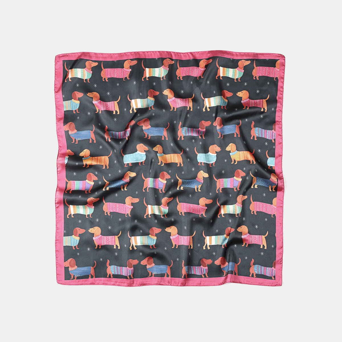 Simple Series Cute Animal Cartoon Women's Summer Scarves h5 Picture4