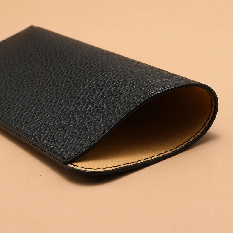 Simple Series Daily Solid Color Pu Sunglasses  Storage Bag Picture3
