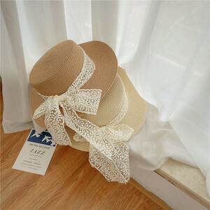 Simple Series Elegant Bow Knot Raffia Women's Straw Hats h5 Picture4