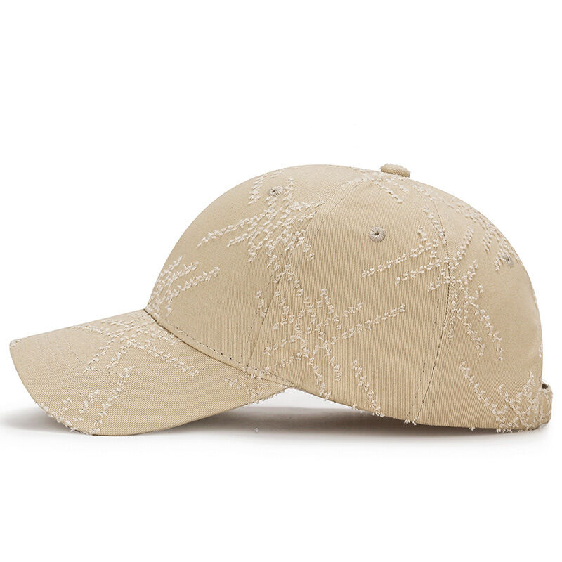 Simple Series Casual Baseballkappe aus Baumwolle mit geometrischer Form, Unisex h5 Bild2