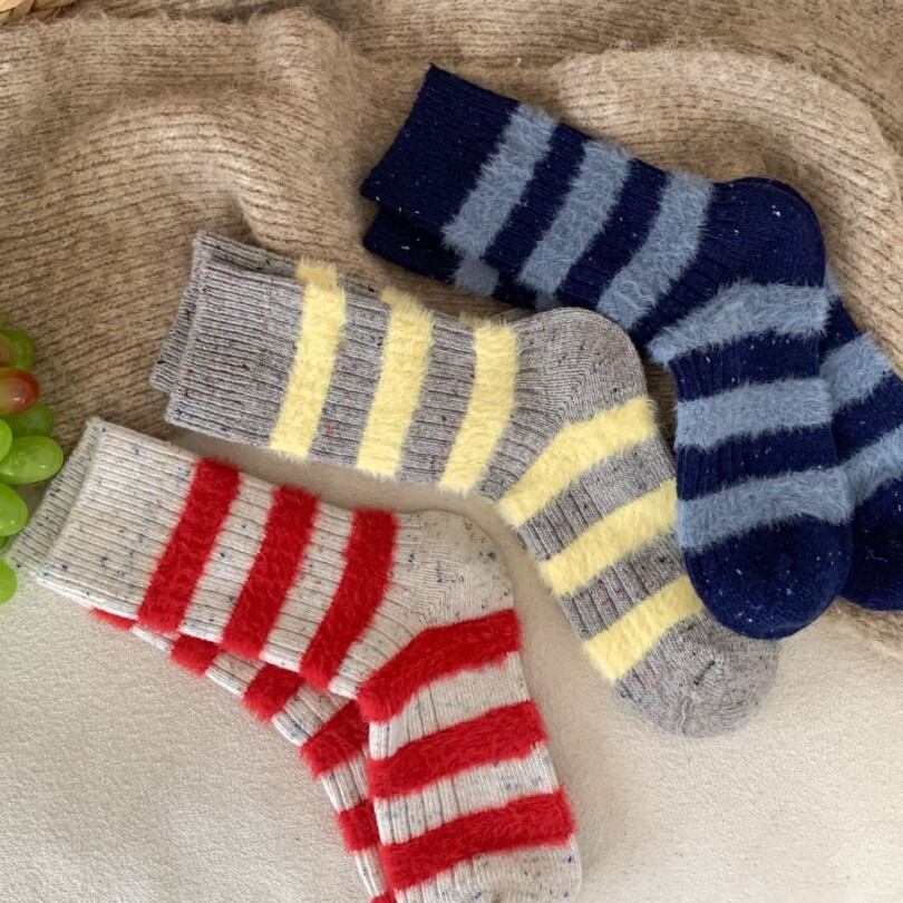 High Bounce Basic Stripes Mid-Calf Socken h5 Bild2