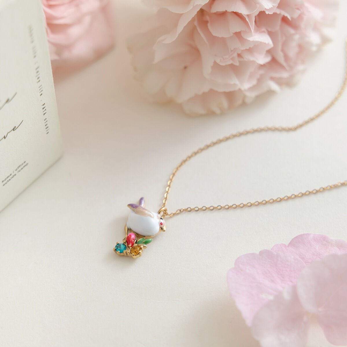 Simple Series – Niedliche Tier-Halsketten-Sets aus wasserdichtem Edelstahl in Goldfarbe für Damen Bild4