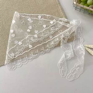 Romantic Series Sweet Flower Lace Women's Summer Scarves h5