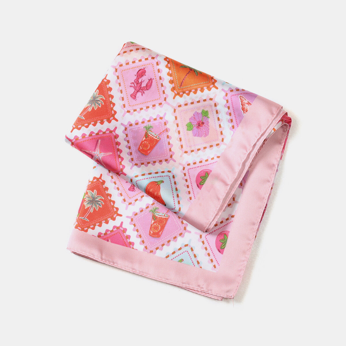 Simple Series Daily Flower Fruit Oceanic Style Starfish  Women's Summer Scarves Picture4