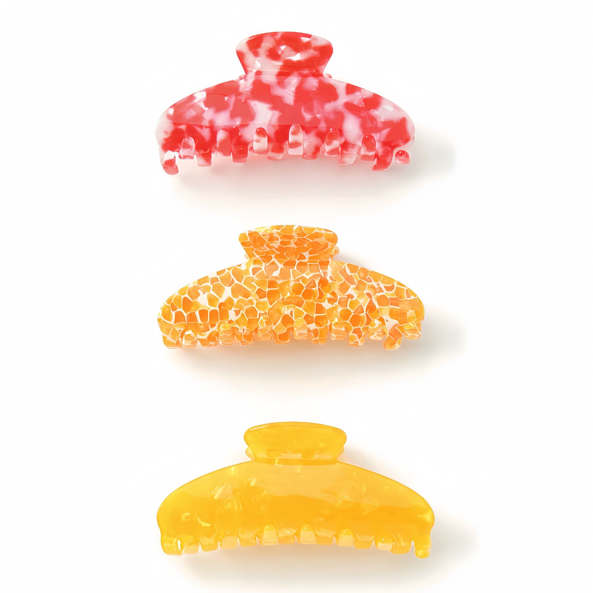 Simple Series Daily Irregular Shape Geometric Shape Acetate Women's Hair Claws