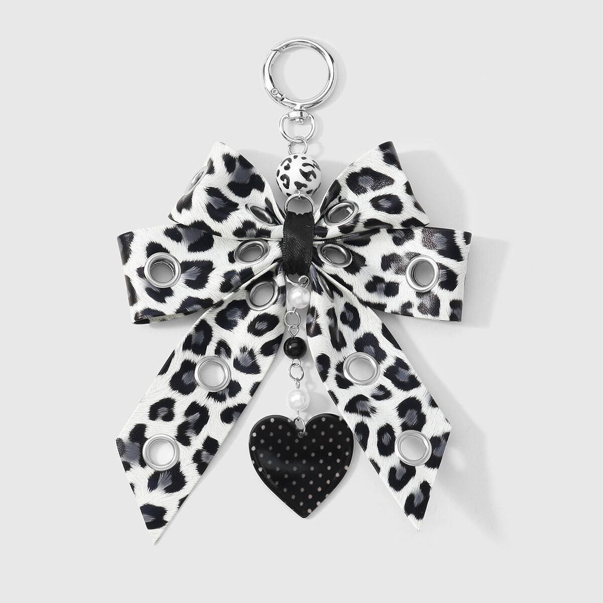 1 Black And White Keychain Picture2