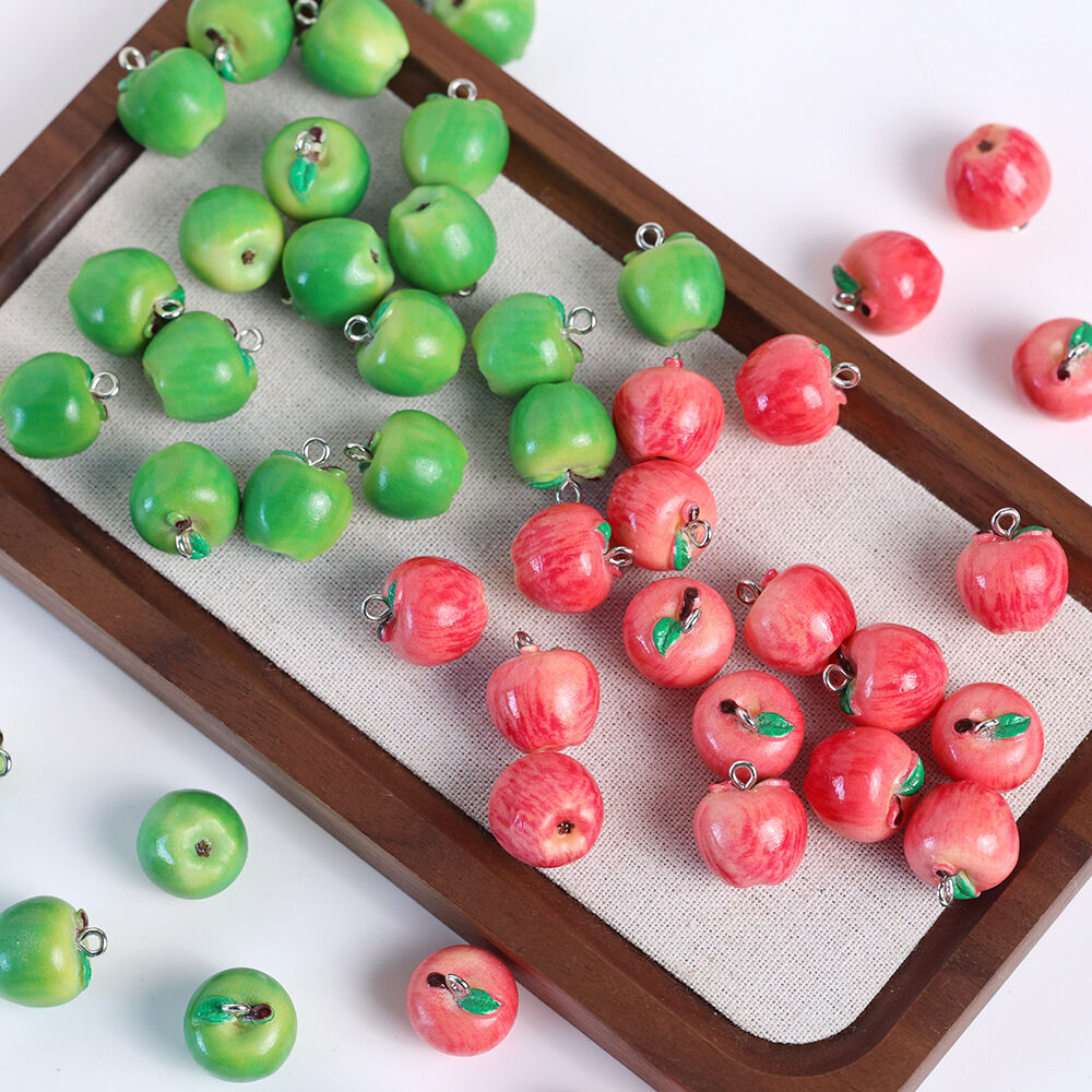 1 Piece Cute Fruit Resin Women's Pendants