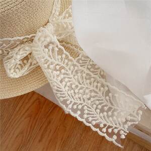 Simple Series Elegant Bow Knot Raffia Women's Straw Hats h5 Picture3