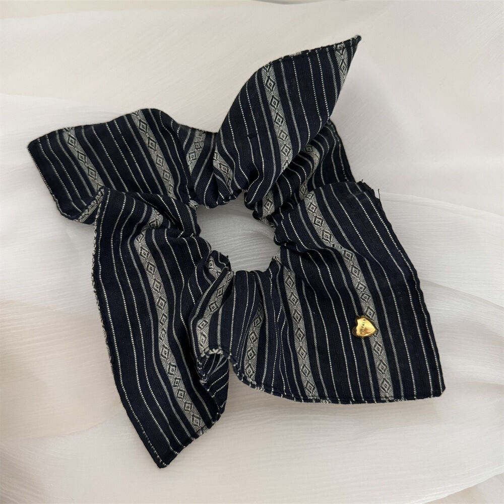 Chouchous en tissu à rayures quotidiennes de la série Simple